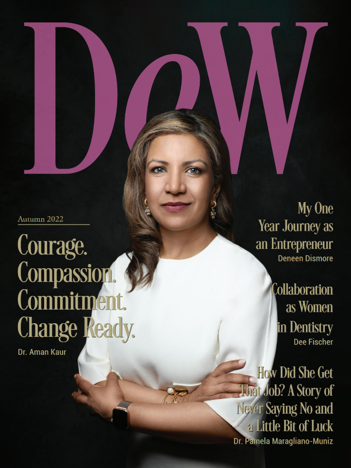 Dew Dish with Stephenine Goddard magazine cover